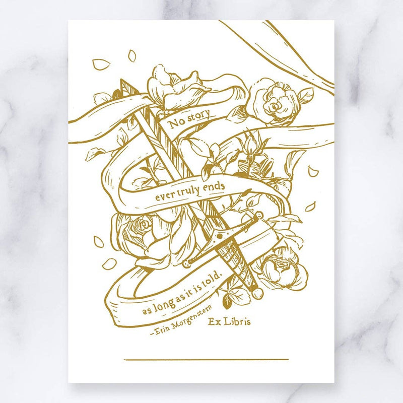 Fantasy Mix Pack Bookplates - 10 pack - 739601495990 - Bookplate - Fleur & Fable - The Little Lost Bookshop