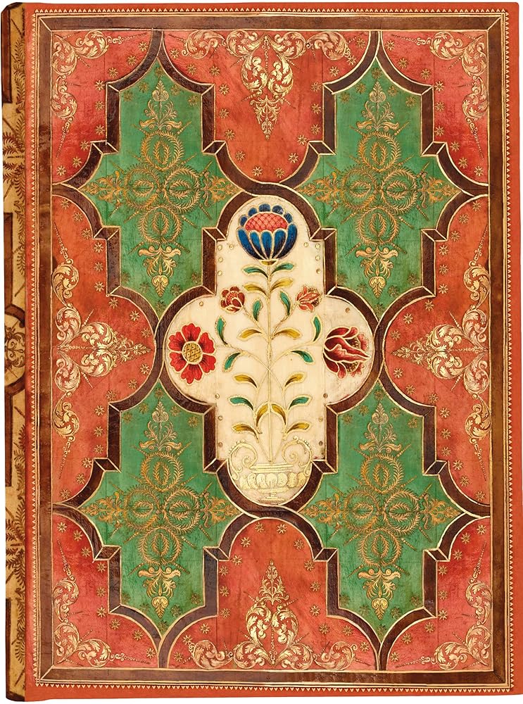 Floral Parchment Journal (Notebook, Diary) - 9781441319036 - Peter Pauper Press - Peter Pauper Press - The Little Lost Bookshop