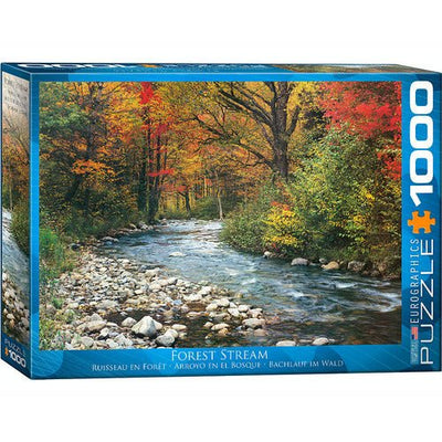 Forest Stream Puzzle (1000pc) - 628136621328 - Jigsaw Puzzle - Eurographics - The Little Lost Bookshop