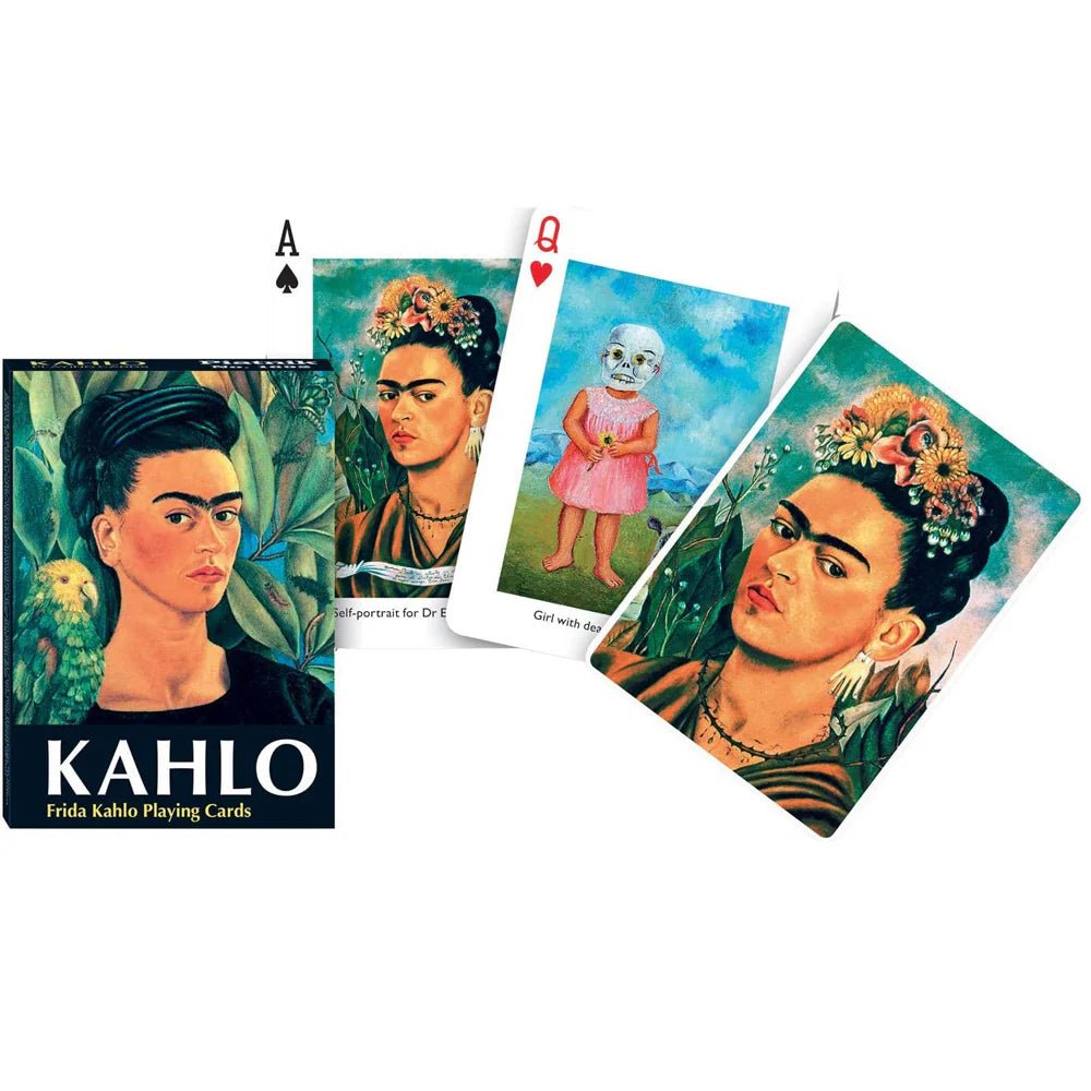Frida Kahlo Playing Cards - 9001890169212 - Jedko Games - The Little Lost Bookshop
