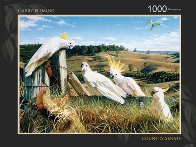 Gary Flemming White Cockatoo Puzzle - 9780987248534 - The Little Lost Bookshop - The Little Lost Bookshop