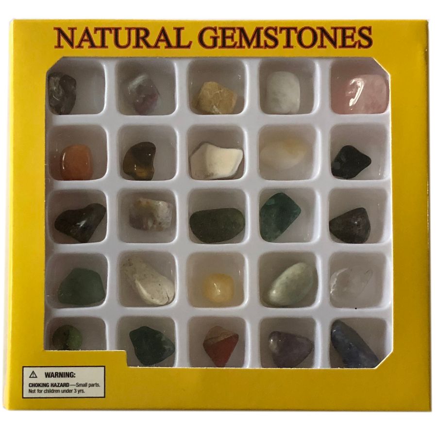 Gemstone Collection Box - 656558050532 - Science and Nature - The Little Lost Bookshop
