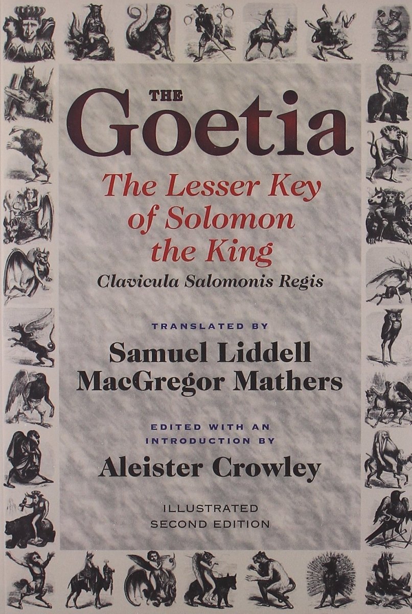 Goetia the Lesser Key of Solomon the King Lemegeton / Book 1 Clavicula Salomonis Regis - 9780877288473 - Samuel Mathers - Red Wheel/Weiser - The Little Lost Bookshop