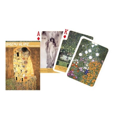 Gustav Klimt Playing Cards - 9001890161513 - Jedko Games - The Little Lost Bookshop