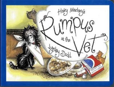 Hairy Maclary's Rumpus at the Vet (Board Book) - 9780143306825 - Lynley Dodd - Puffin - The Little Lost Bookshop