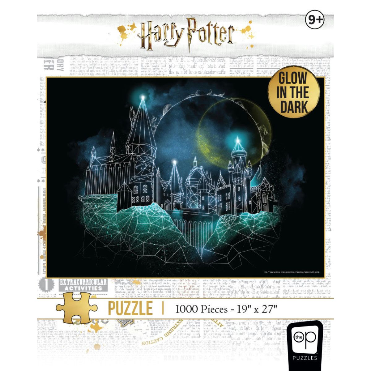 Harry Potter: Magic of Hogwarts - Glow in the Dark 1000pce Jigsaw - 700304159281 - Jigsaw Puzzle - Wizarding World - The Little Lost Bookshop