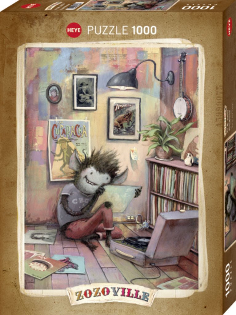 Heye Puzzle Zozoville Vinyl Monster - 4001689300333 - The Little Lost Bookshop - The Little Lost Bookshop