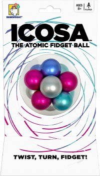 Icosa: The Atomic Fidget Ball - 847915100261 - Jedko Games - The Little Lost Bookshop
