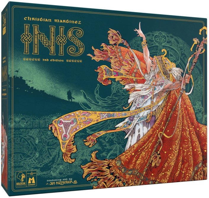 INIS (3rd edition) - 3760372234775 - Board Game - Kolossal Games - The Little Lost Bookshop