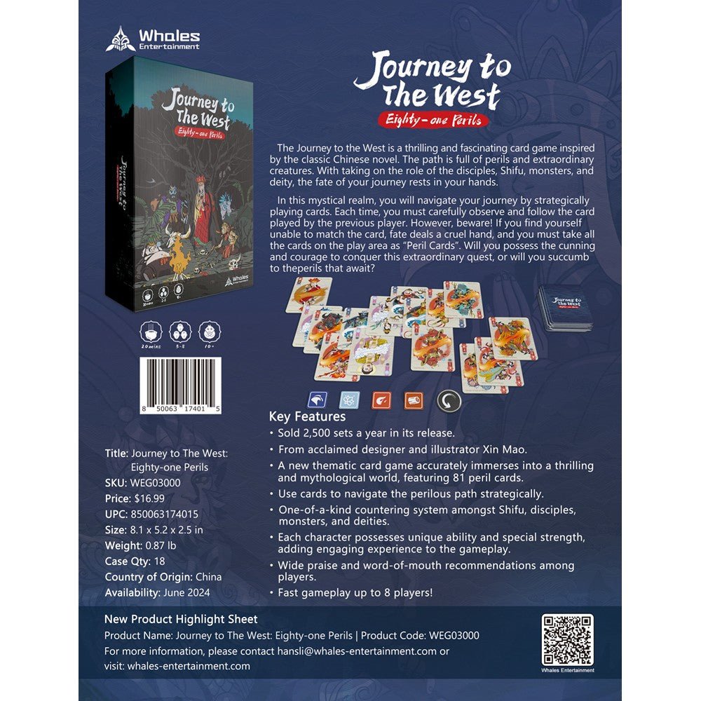 Journey to The West - Eighty - one Perils - 850063174015 - The Little Lost Bookshop - The Little Lost Bookshop