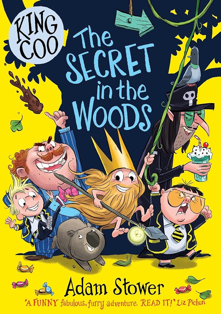 King Coo 1: The Secret in the Woods - 9781788453479 - Adam Stower - David Fickling Books - The Little Lost Bookshop