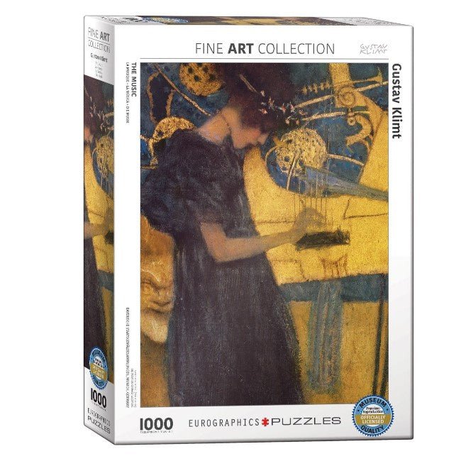 Klimt: The Music (1000pc) - 628136619912 - Jedko Games - The Little Lost Bookshop