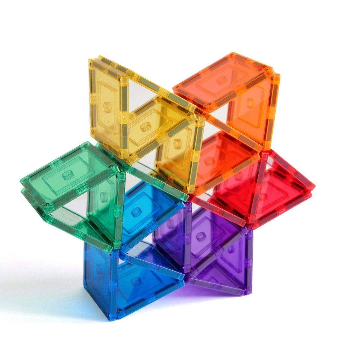 Learn & Grow Magnetic Tiles - Small Square Pack (36 piece) - LAGT_36PC_SML_SQ_PACK - Learn and Grow Toys - The Little Lost Bookshop