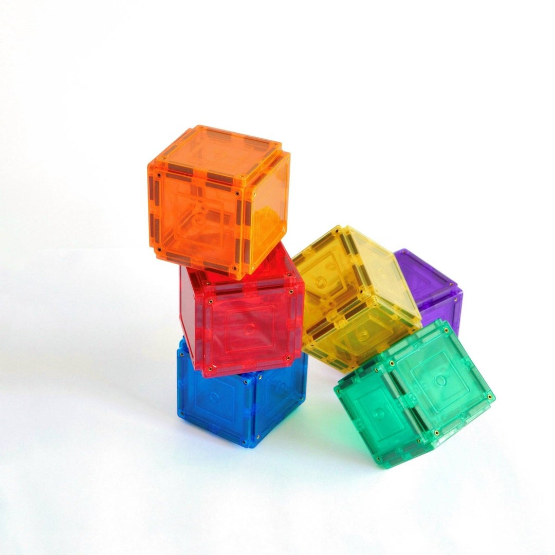 Learn & Grow Magnetic Tiles - Small Square Pack (36 piece) - LAGT_36PC_SML_SQ_PACK - Learn and Grow Toys - The Little Lost Bookshop