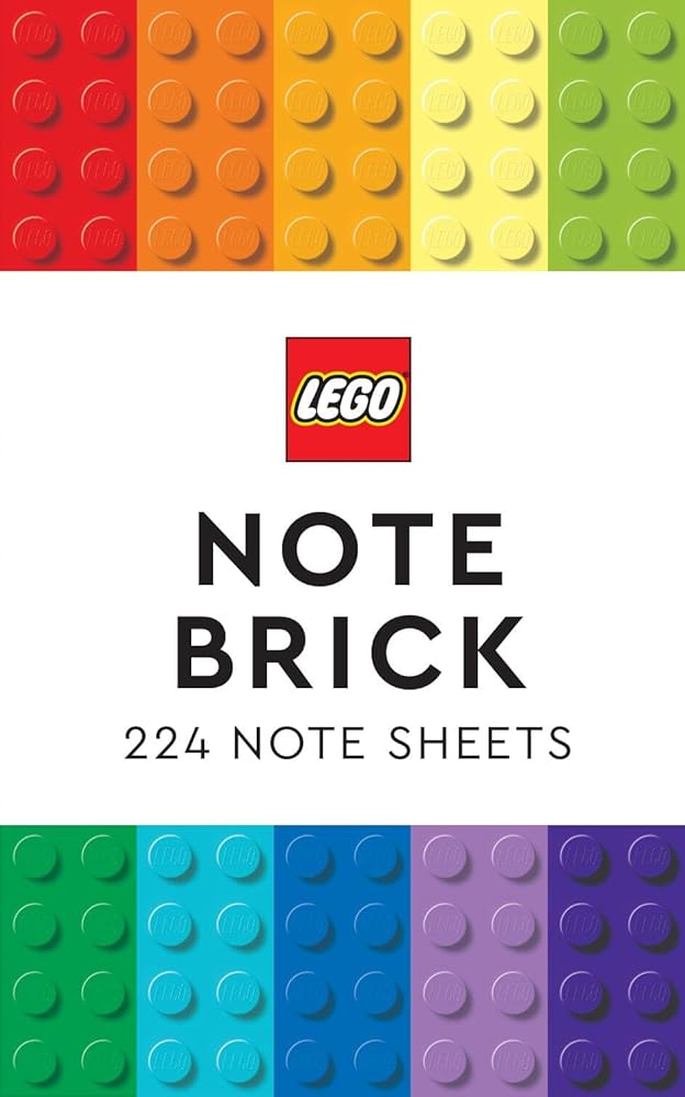 Lego Note Brick Multicolor - 9781797235202 - LEGO - Chronicle Books Llc - The Little Lost Bookshop
