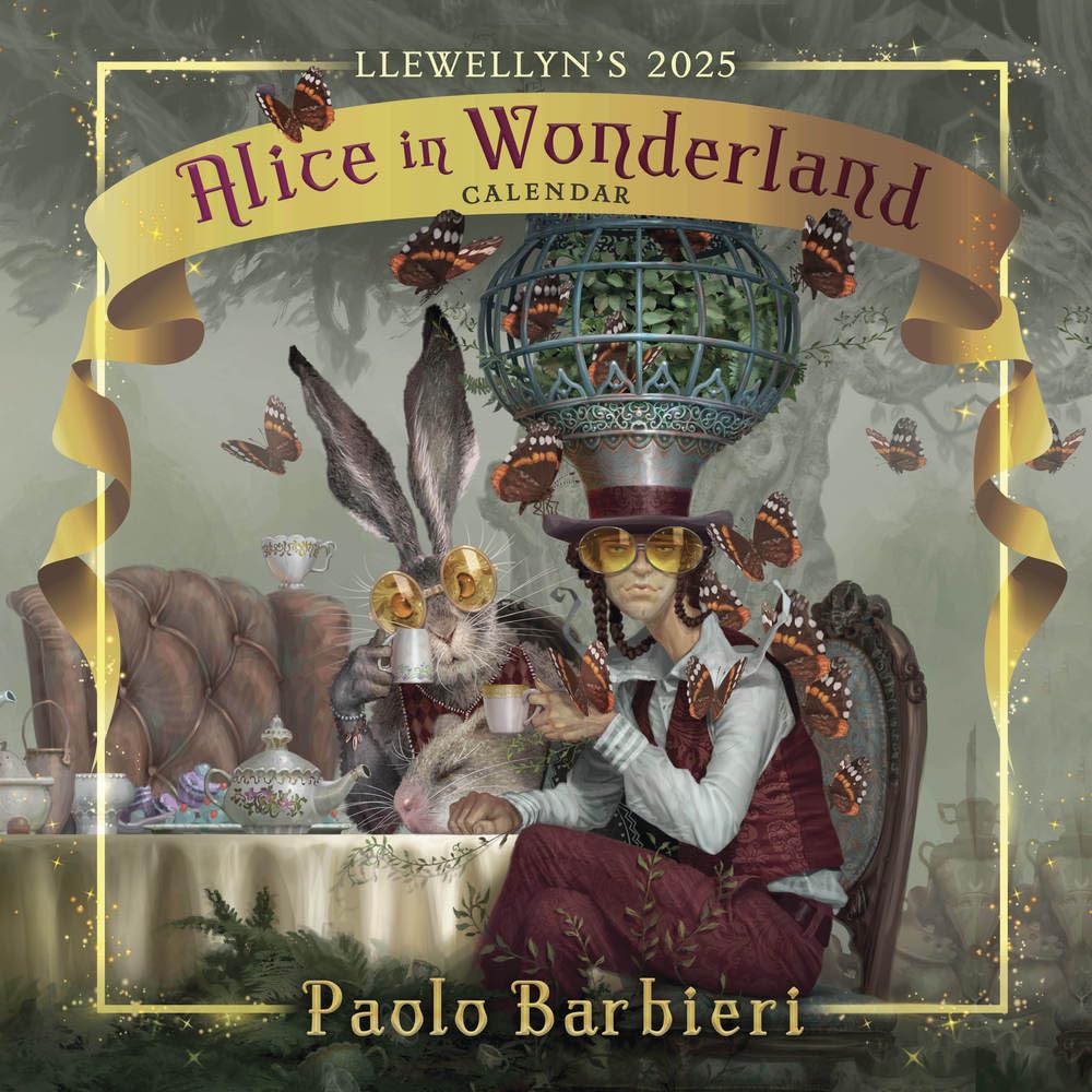 Llewellyn's 2025 Alice in Wonderland Calendar (Llewellyn's 2025 Calendars, Almanacs & Datebooks, 19) - 9780738778044 - Paolo Barbieri - Llewellyn Publications - The Little Lost Bookshop