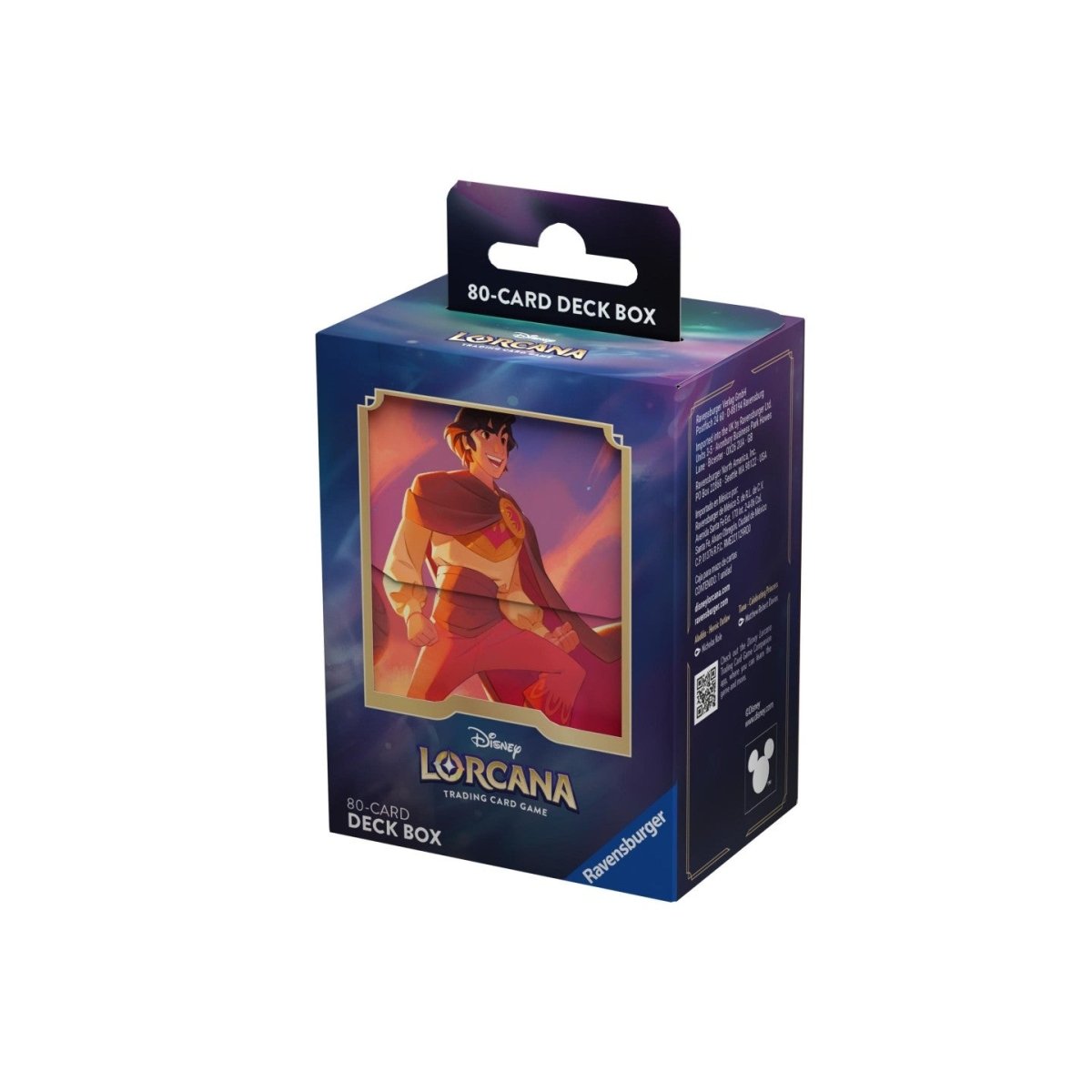 Lorcana Shimmering Skies Deck Box Aladdin - 4050368984074 - Disney Editions - The Little Lost Bookshop