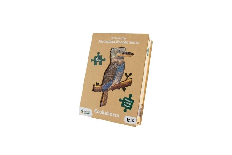 LPG Wooden Puzzle Kookaburra - 742033922927 - Let's Play Games - The Little Lost Bookshop