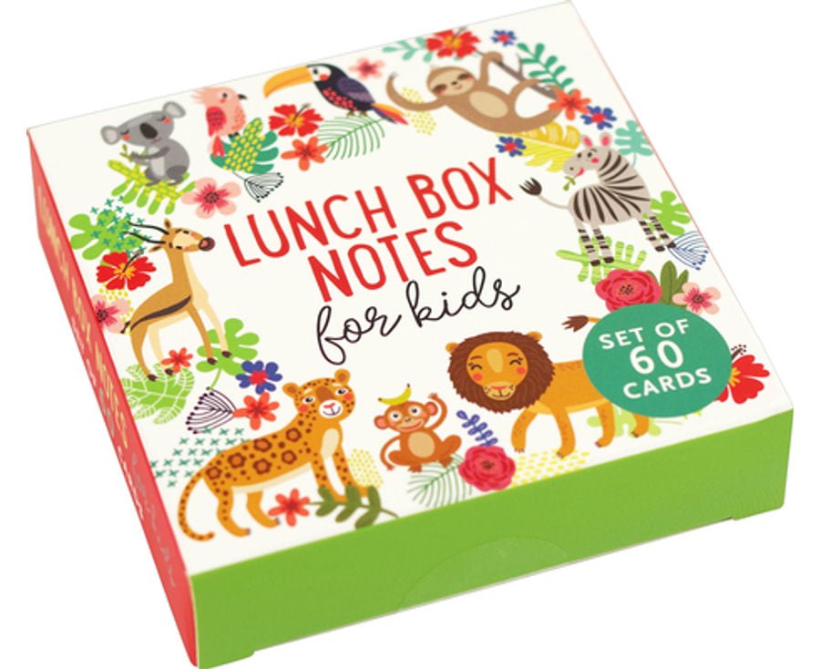 Lunch Box Notes for Kids (60 Pack) - 9781441334459 - The Little Lost Bookshop - The Little Lost Bookshop