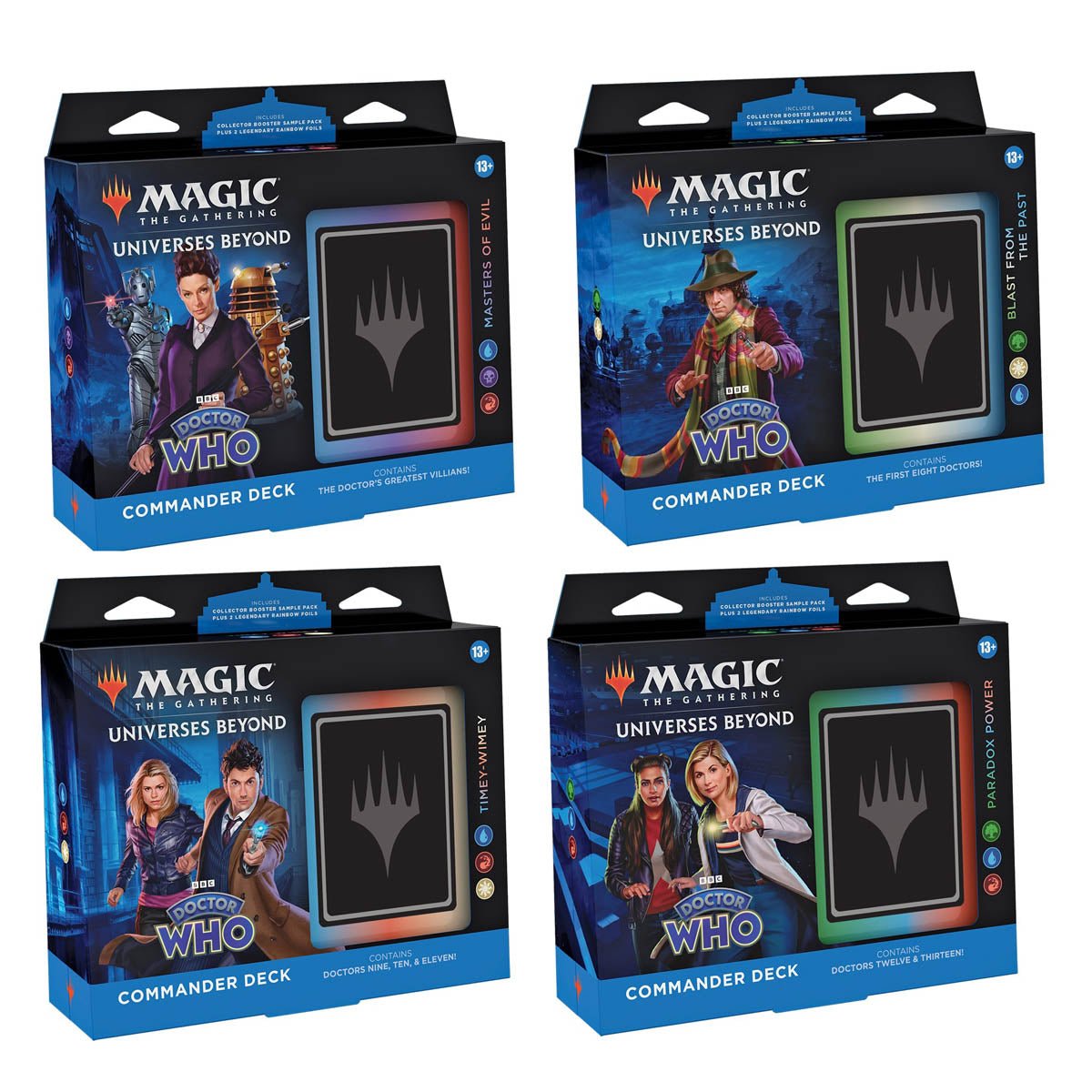 Magic The Gathering Universes Beyond Doctor Who Commander Deck -  - Magic the Gathering - The Little Lost Bookshop