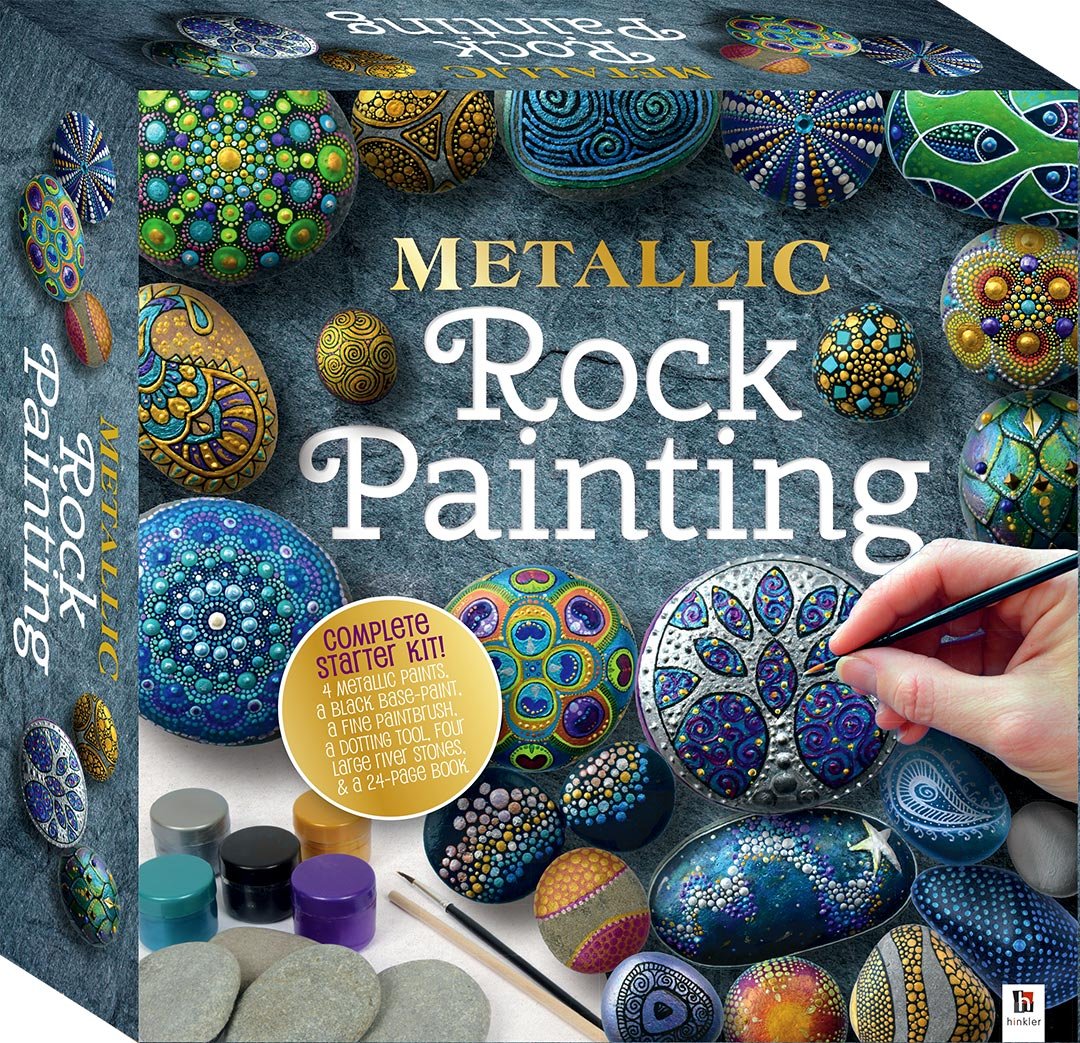 Metallic Rock Painting - 9781488936357 - Jedko Games - The Little Lost Bookshop