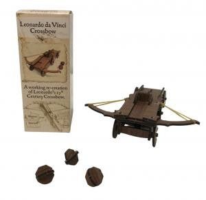 Miniature da Vinci Kit: Crossbow - 793888877399 - Science and Nature - The Little Lost Bookshop