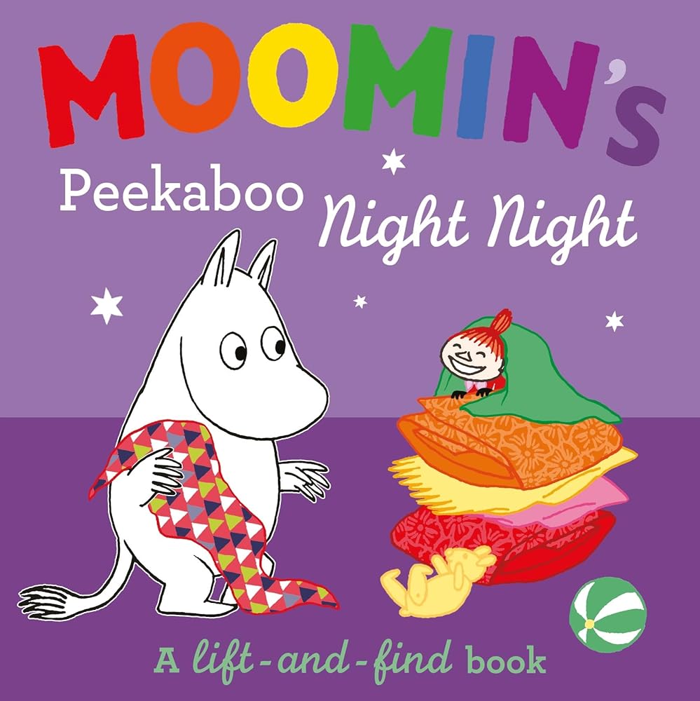 Moomin’s Peekaboo Night Night: A Lift - and - Find Book - 9780241649800 - Tove Jansson - Puffin - The Little Lost Bookshop