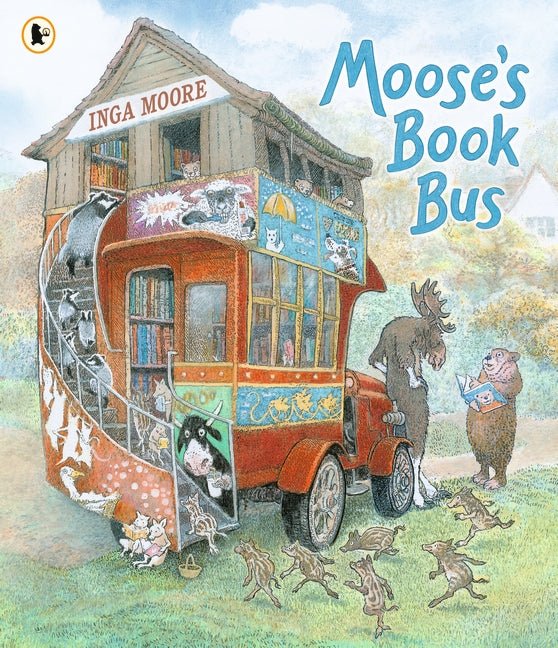Moose's Book Bus - 9781529504200 - Inga Moore - The Little Lost Bookshop - The Little Lost Bookshop
