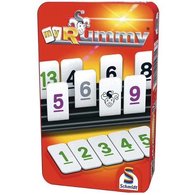 My Rummy Tin - 4001504512811 - Game - The Little Lost Bookshop