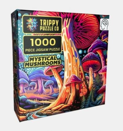 Mystical Mushrooms 1000pc Jigsaw - 699838799790 - Game - The Little Lost Bookshop