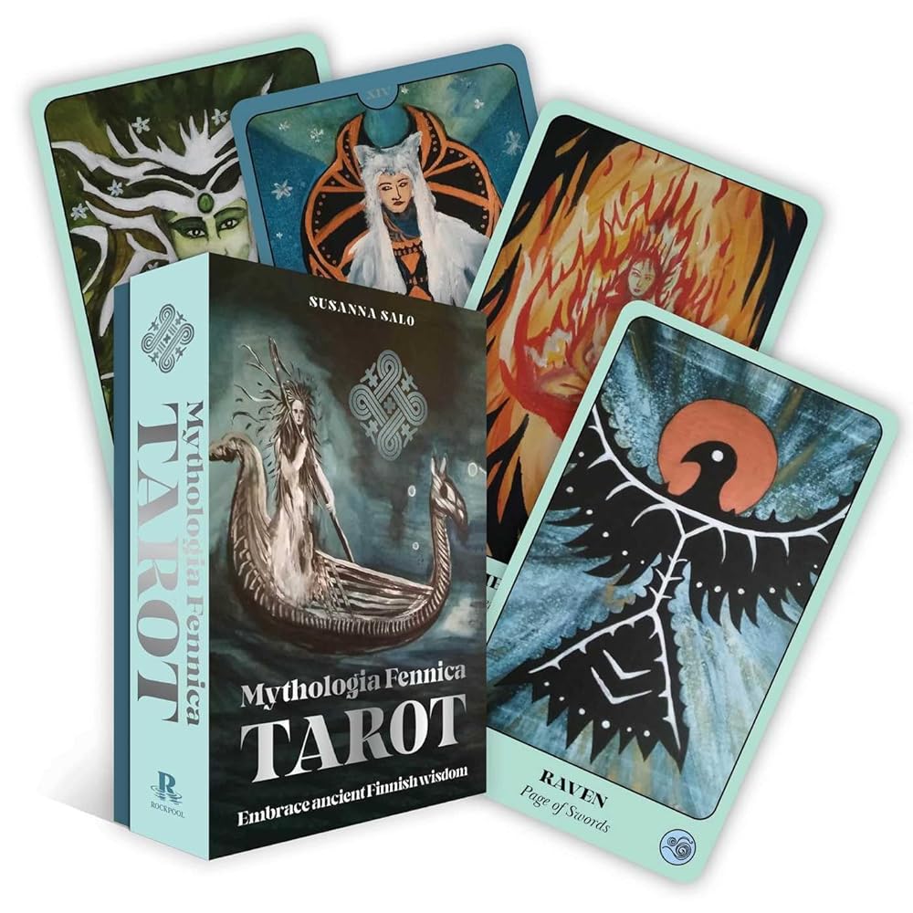 Mythologia Fennica Tarot: Embrace ancient Finnish wisdom (Rockpool Tarot) - 9781922786265 - Susanna Salo - Rockpool Publishing - The Little Lost Bookshop