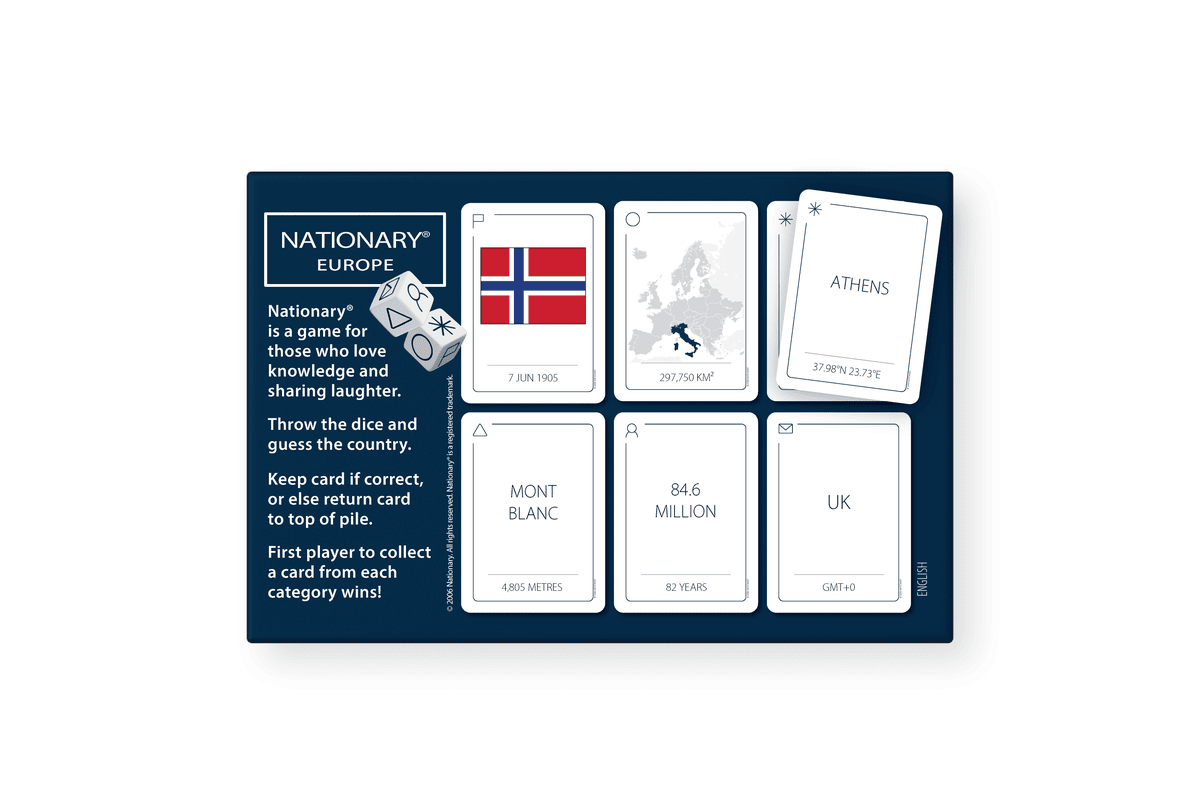 Nationary: Europe (Game) English Edition - 9361332000023 - The Little Lost Bookshop - The Little Lost Bookshop