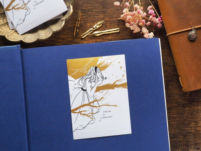 Night's Dream bookplates: 10 pack (string tie envelope) - 739601496041 - Bookplate - Fleur & Fable - The Little Lost Bookshop
