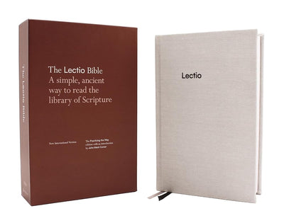 NIV Lectio Bible: A simple, ancient way to read the library of Scripture, Cloth over Board: The Practicing the Way edition with an introduction by John Mark Comer - 9780310464501 - Zondervan, John Mark Comer - Zondervan - The Little Lost Bookshop
