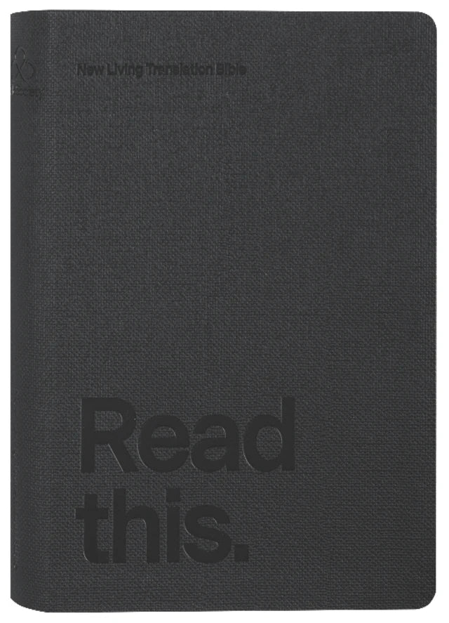 NLT Read This Bible Dappled Black (Anglicised) - 9780647533659 - NLT - Bible Society Australia - The Little Lost Bookshop