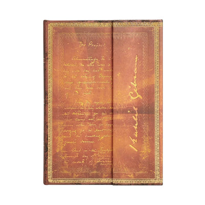 Paperblanks | Kahlil Gibran, The Prophet | Hardcover | Midi | Lined | Wrap Closure | 144 Pg | 120 GSM (Embellished Manuscripts Collection) - 9781439792971 - Paperblanks - Paperblanks - The Little Lost Bookshop