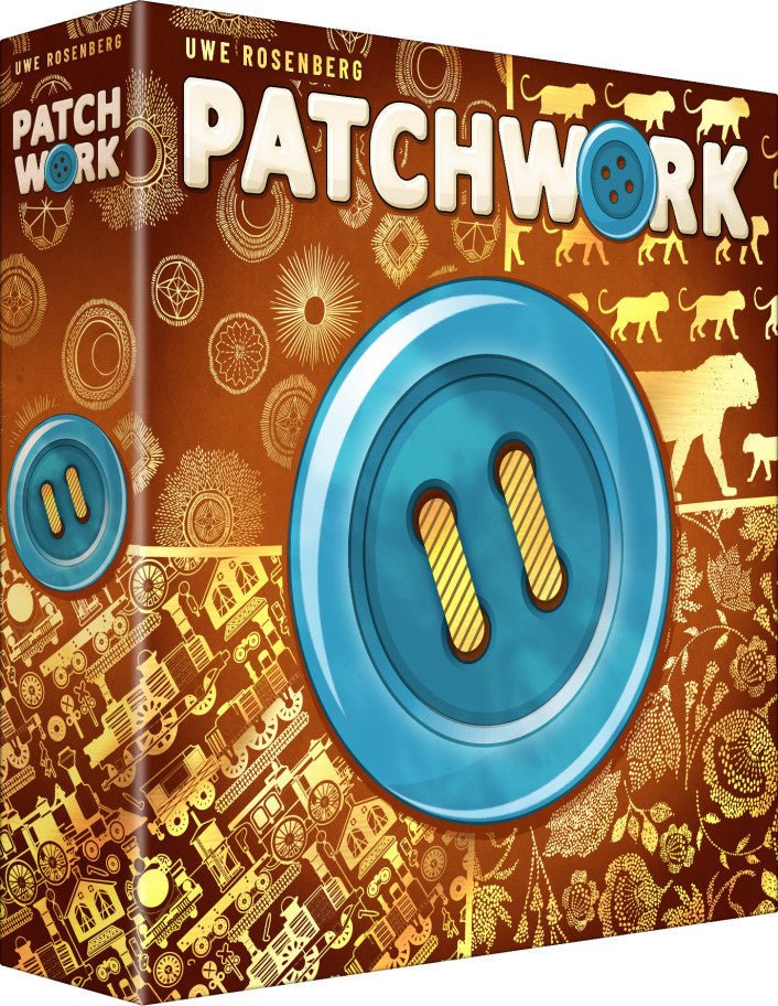 Patchwork 10 Year Anniversary Edition - 4260402316796 - Board Game - Lookout Games - The Little Lost Bookshop