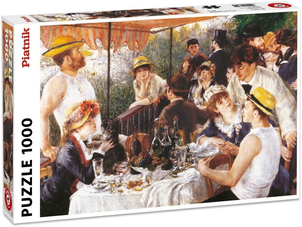 Piatnik: Renoir Lunch Boat Party Puzzle (1000pc) - 9001890568145 - Jedko Games - The Little Lost Bookshop