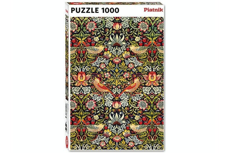 Piatnik Strawberry Thief Puzzle - 9001890553745 - The Little Lost Bookshop - The Little Lost Bookshop