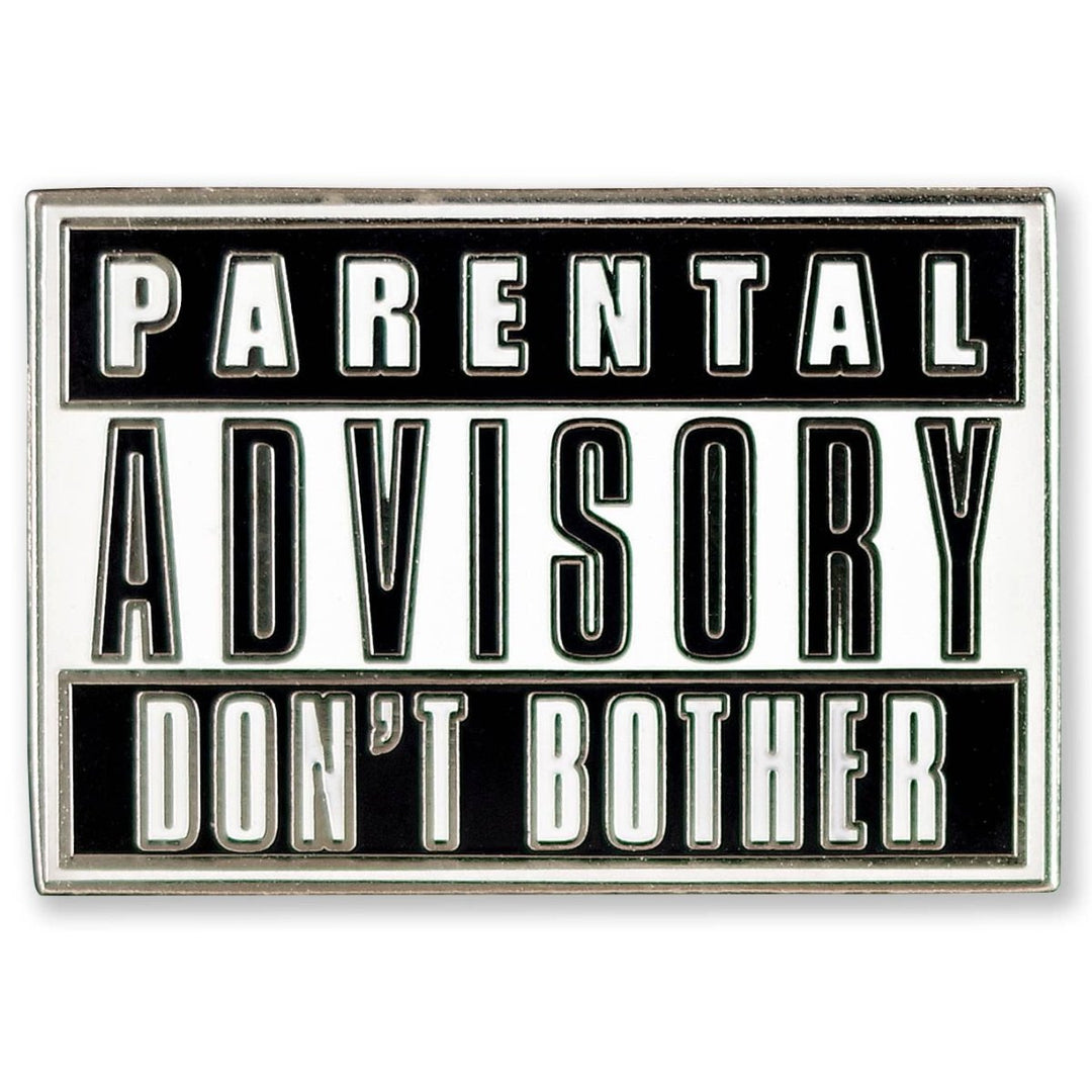 Pin: Parental Advisory - Don't Bother - 9781441327369 - The Little Lost Bookshop - The Little Lost Bookshop