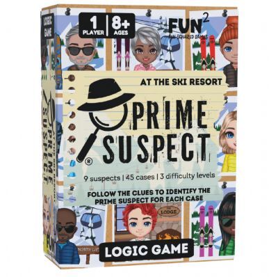 Prime Suspect at the Ski Resort - 850059899380 - Game - The Little Lost Bookshop - The Little Lost Bookshop