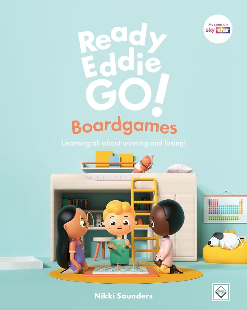 Ready Eddie Go! Boardgames: Learning All about Winning and Losing! - 9781805013136 - Nikki Saunders - Jessica Kingsley Publishers - The Little Lost Bookshop