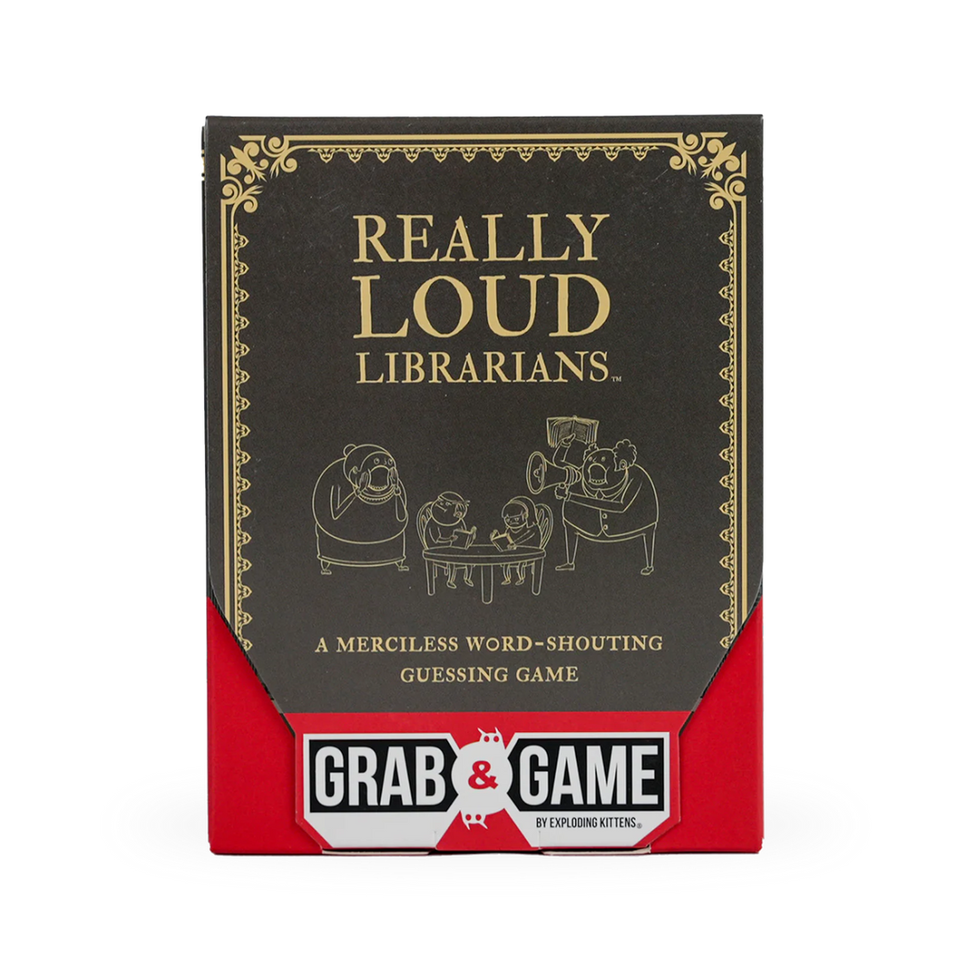 Really Loud Librarians (Grab & Game) - 810083046204 - Exploding Kittens - The Little Lost Bookshop