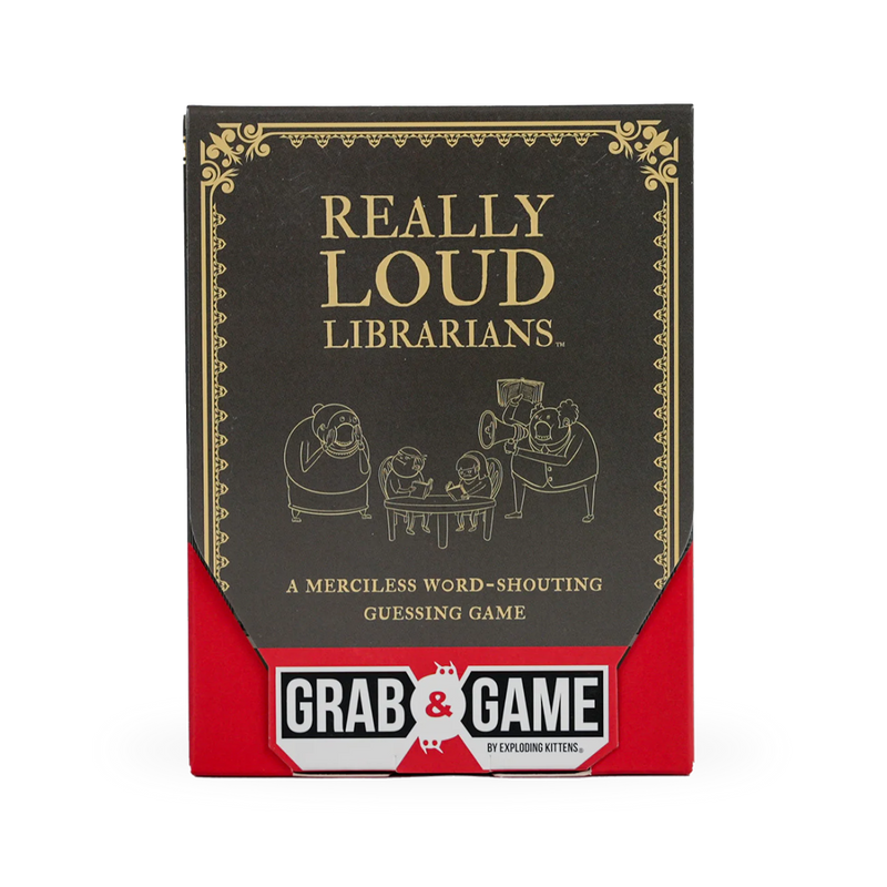 Really Loud Librarians (Grab & Game) - 810083046204 - Exploding Kittens - The Little Lost Bookshop