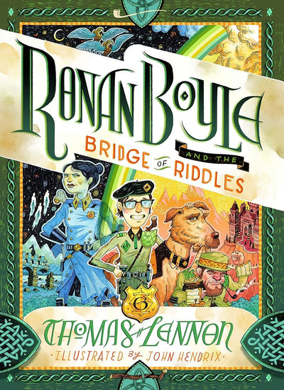 Ronan Boyle and the Bridge of Riddles (Ronan Boyle #1) - 9781419734915 - Thomas Lennon, John Hendrix - Harry N. Abrams - The Little Lost Bookshop