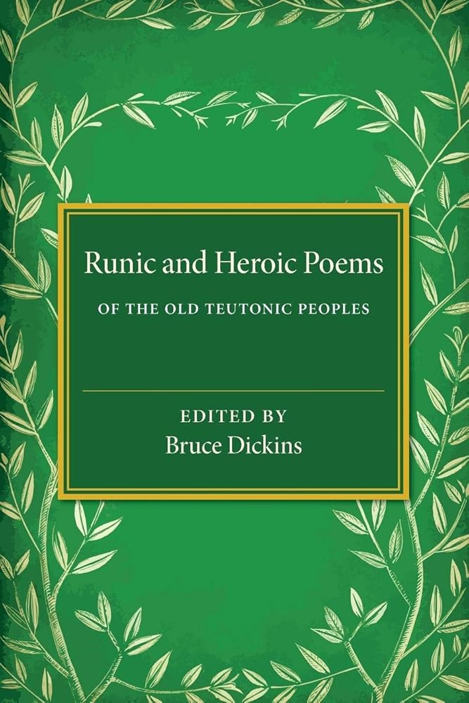 Runic and Heroic Poems of the Old Teutonic Peoples - 9781107636439 - Bruce Dickins - Cambridge University Press - The Little Lost Bookshop