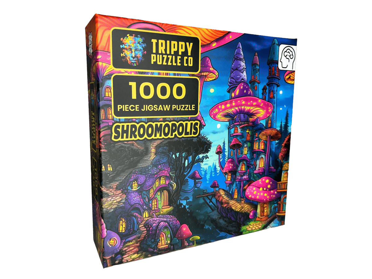 Shroomopolis 1000pc Jigsaw - 699838799967 - Game - The Little Lost Bookshop
