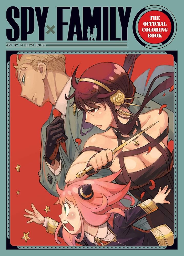 Spy x Family: The Official Coloring Book - 9781974751433 - Tatsuya Endo - VIZ Media LLC - The Little Lost Bookshop