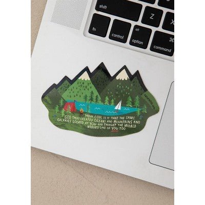 Sticker: How Cool Is It - Natural Life - The Little Lost Bookshop