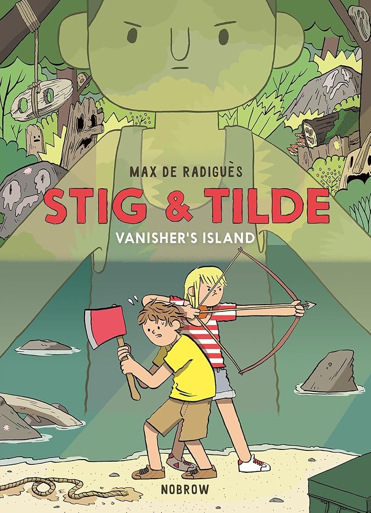 Stig & Tilde: Vanisher's Island: Stig & Tilde 1 (Stig and Tilde) - 9781910620649 - Max de Radiguès - Nobrow - The Little Lost Bookshop